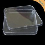 120mm square petri dish triple vent with lid polystyrene (PS) sterile