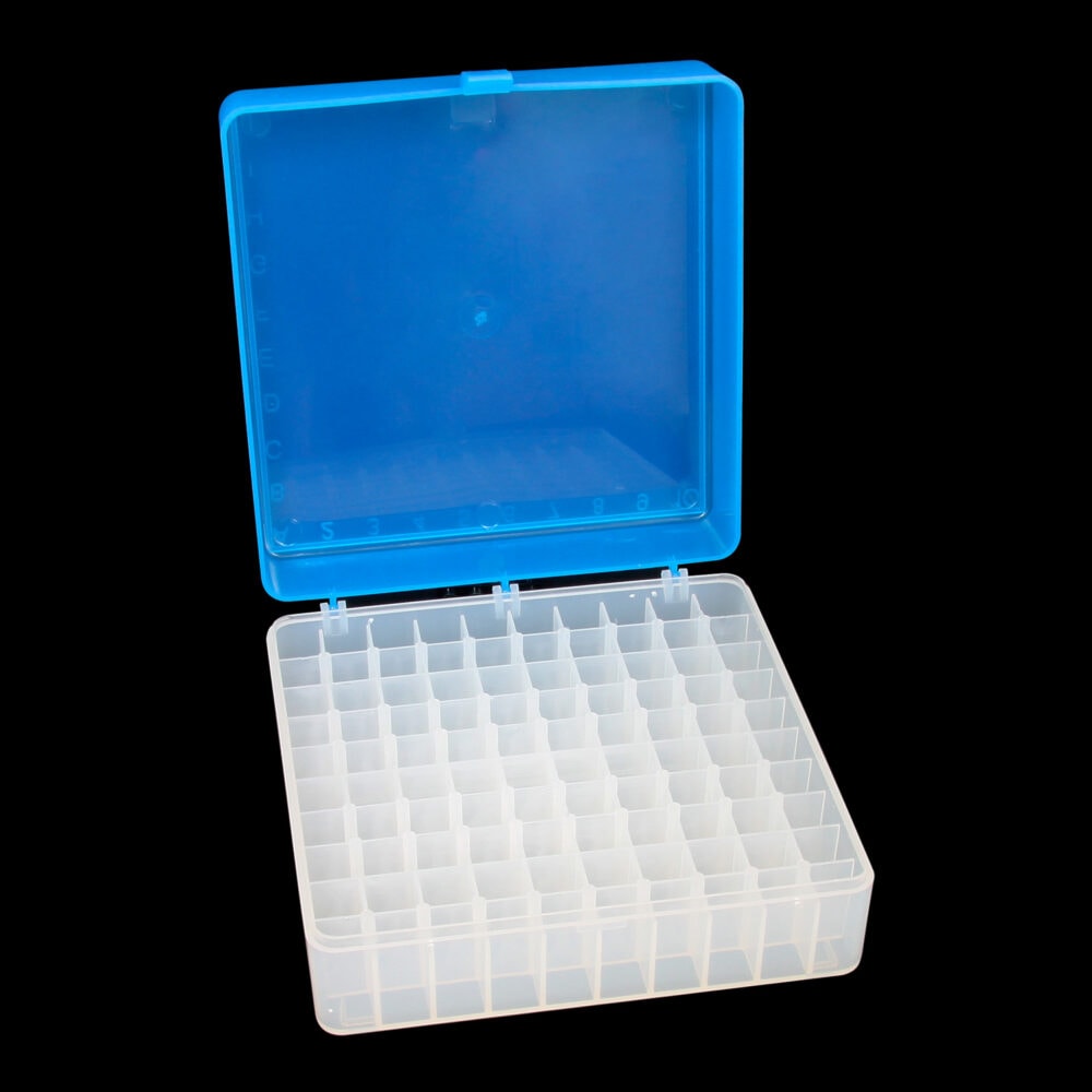 Hinged vial Storage Box